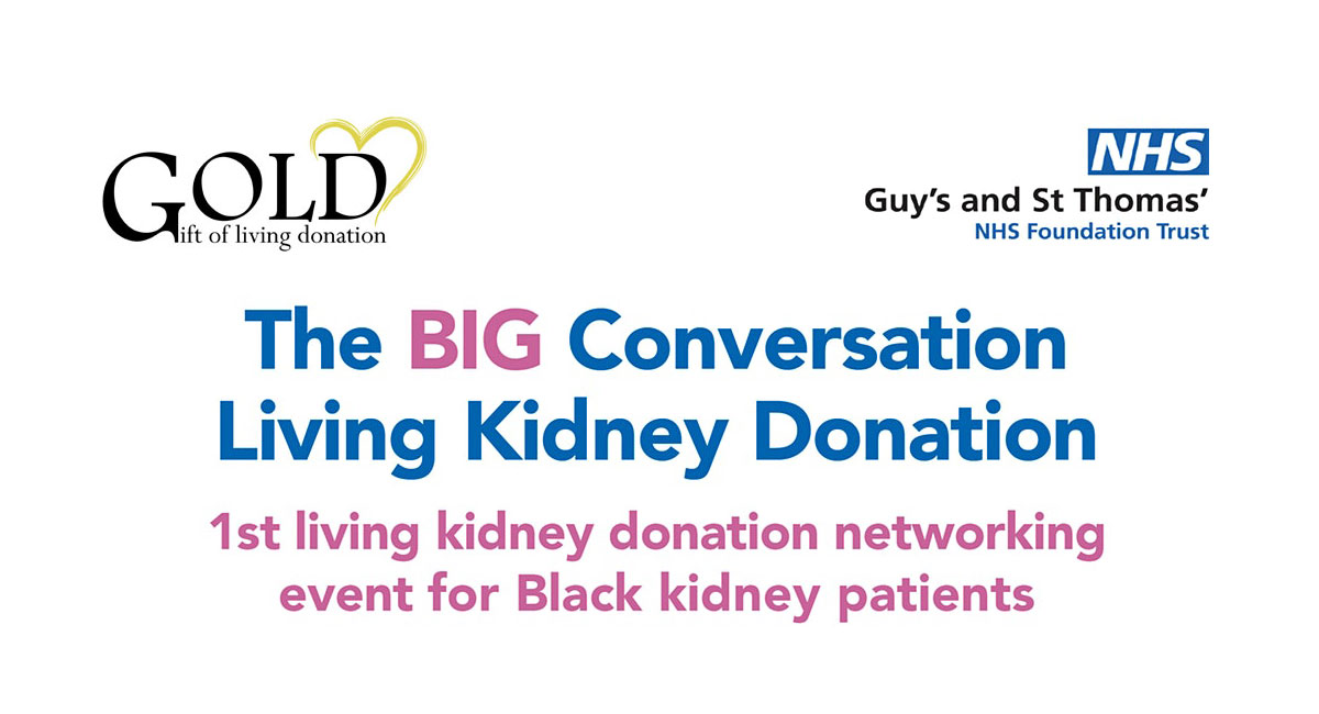 The BIG Conversation Living Kidney Donation