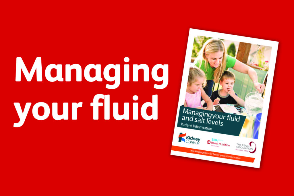 Managing your fluid restriction from a dialysis patient’s perspective