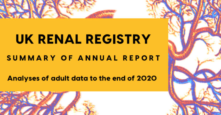 UK Renal Registry annual report