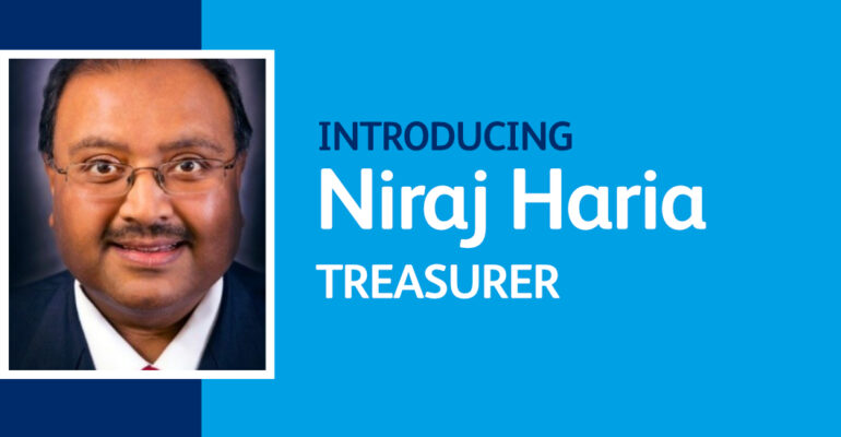 Niraj Haria FCCA, Treasurer