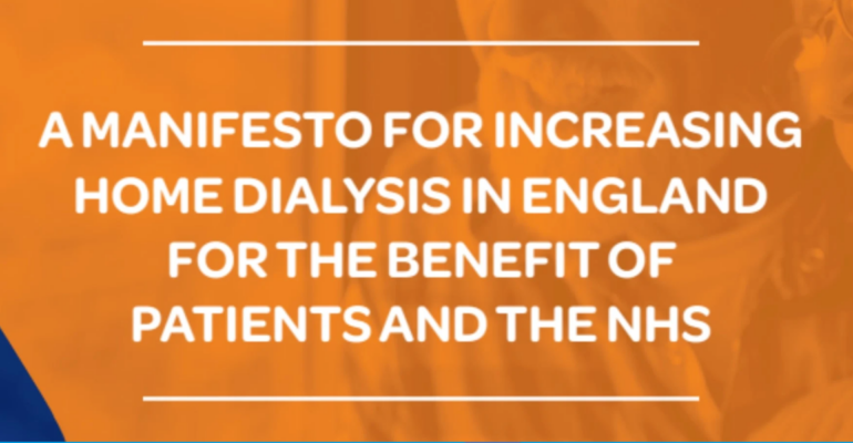 Home Dialysis Campaign Manifesto